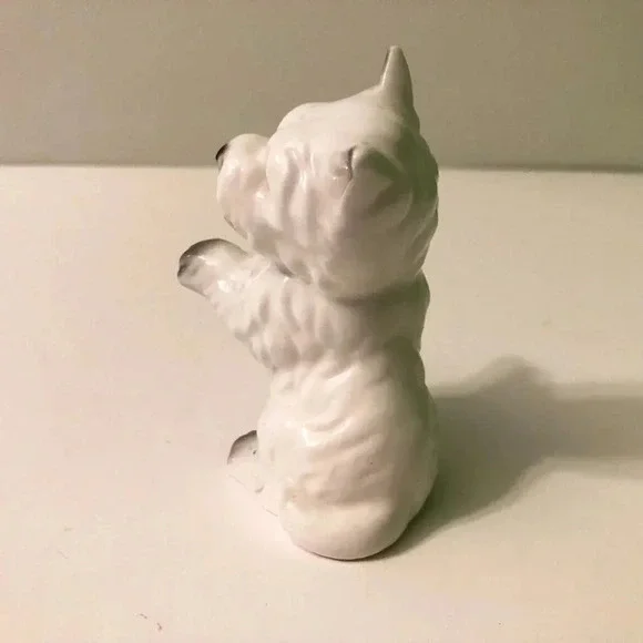Vintage Miniature Scottish Terrier Dog Puppy Dog Figurine Bone  China Taiwan - Picture 7 of 9
